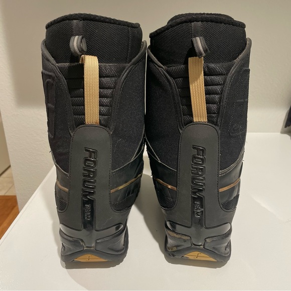 Forum Black Snowboarding Boots. Men’s. Size 9. - Picture 3 of 6